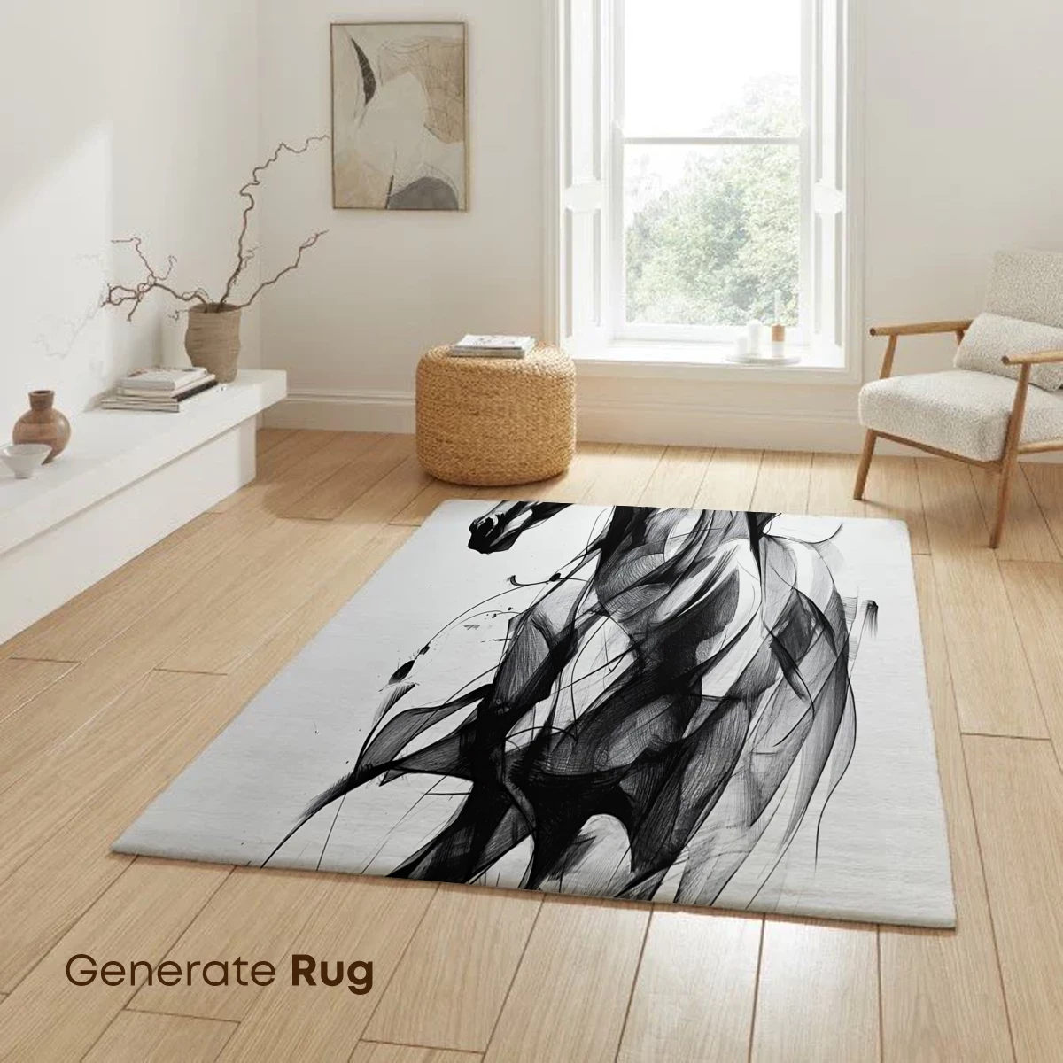 Ethereal Equine: Abstract Horse in Motion - Image 6