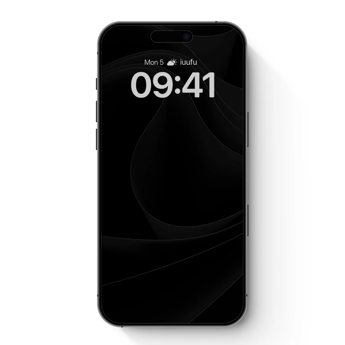 Elegant Black Curves: A Dance of Shadows