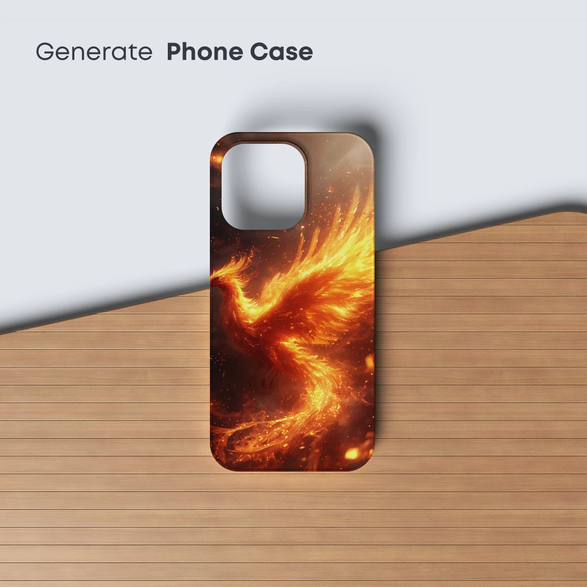 Flaming Phoenix: Mythic Firebird in Flight - Image 3