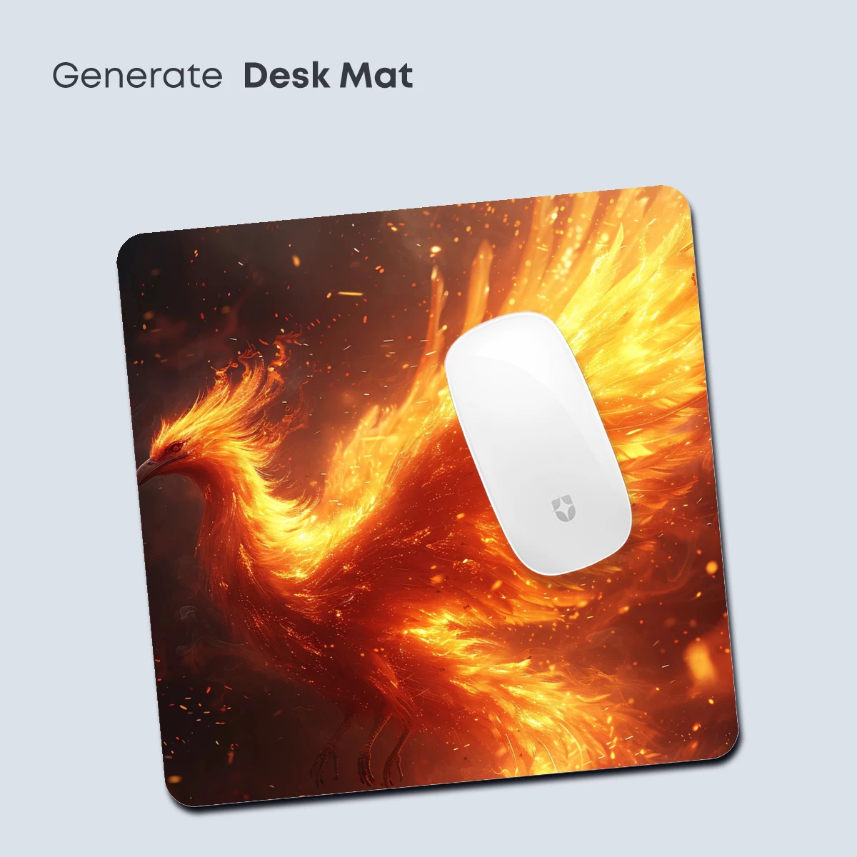 Flaming Phoenix: Mythic Firebird in Flight - Image 4