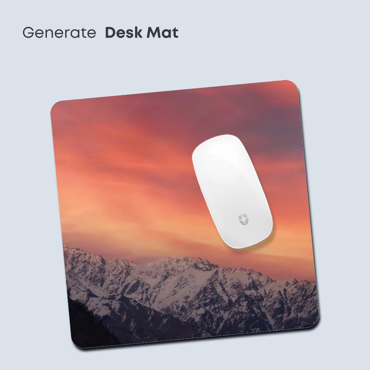 Crimson Dawn Over Snowy Peaks - Image 4