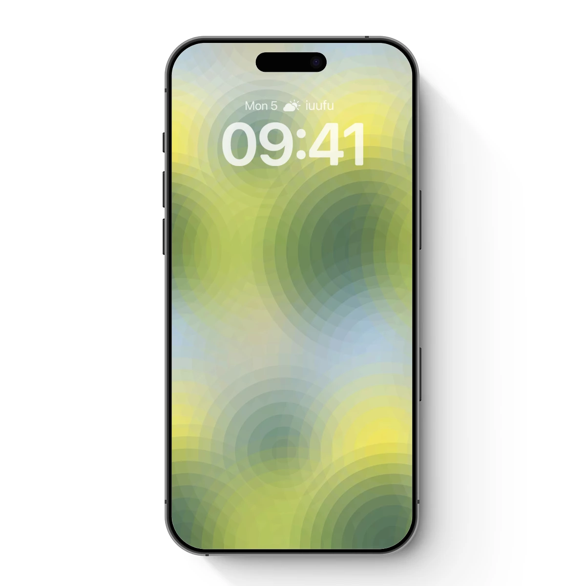 Concentric Circles in Soft Hues