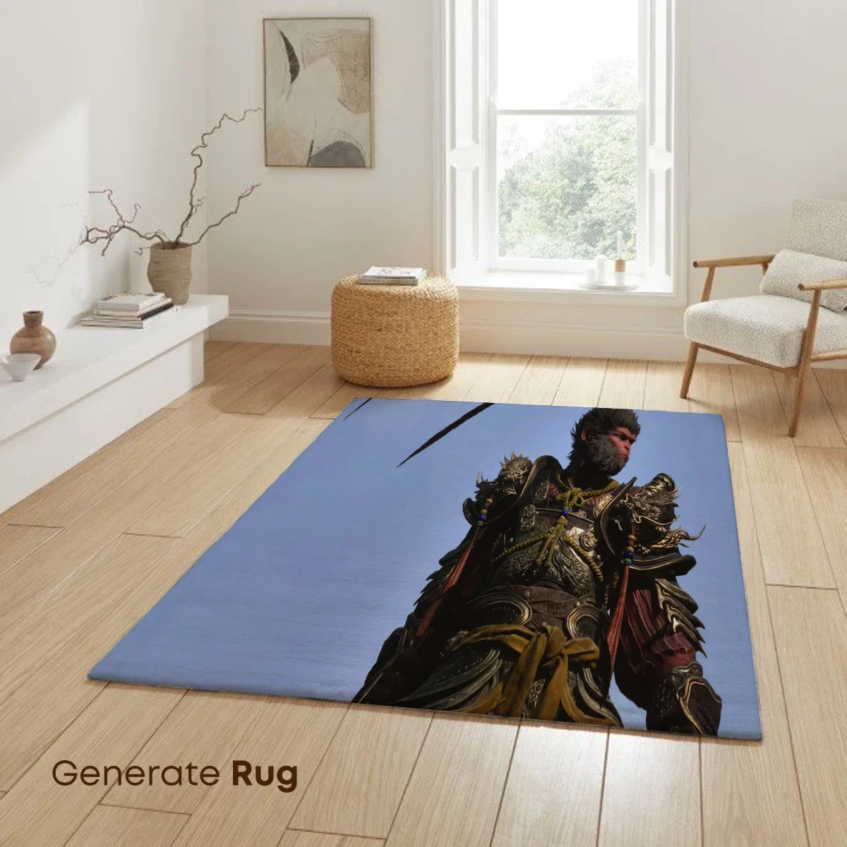 Epic Monkey Warrior: Mythical Armor and Celestial Staff - Image 6