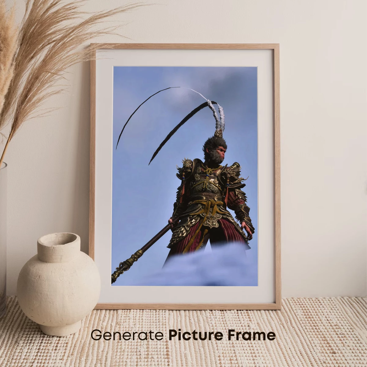 Epic Monkey Warrior: Mythical Armor and Celestial Staff - Image 7