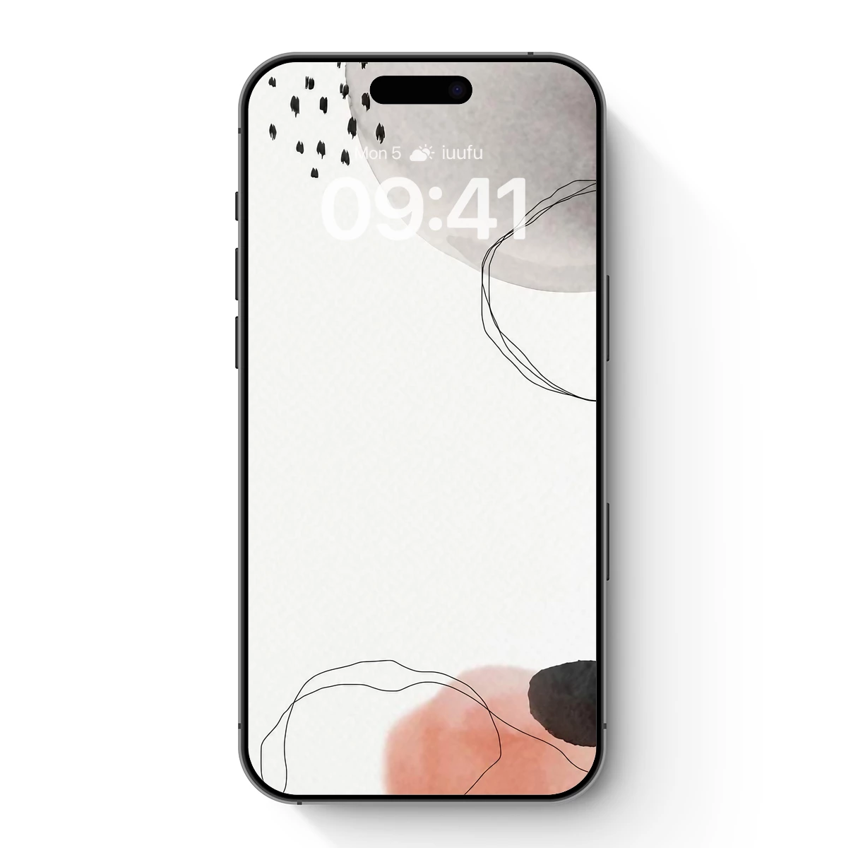 Abstract Moonlit Serenity