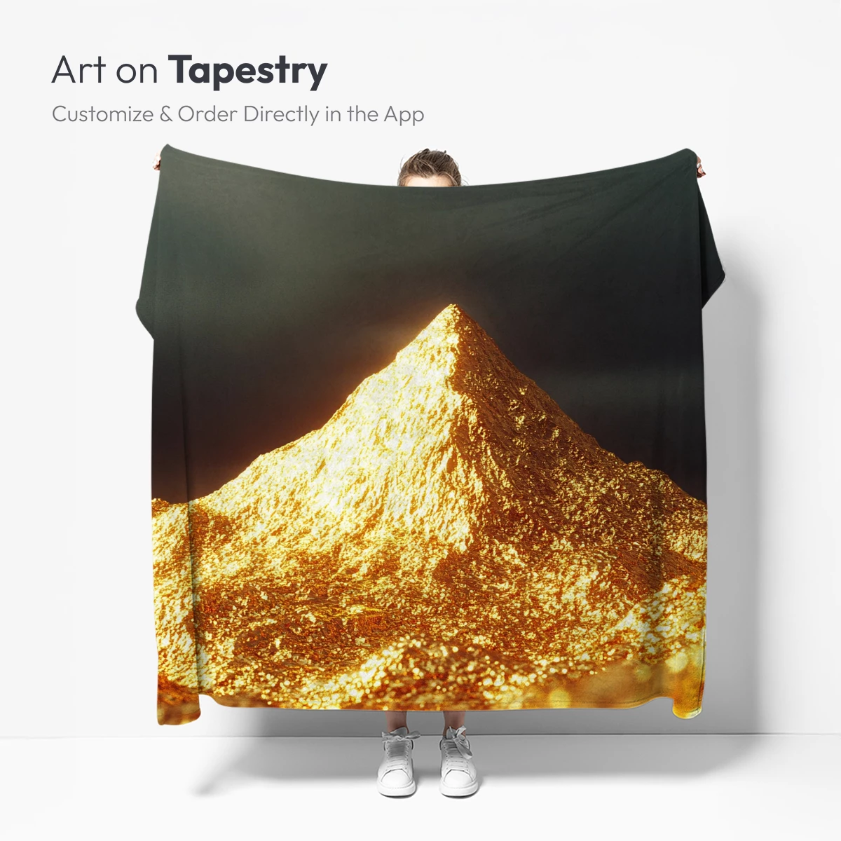 Golden Peak: Radiant Mountain Majesty - Image 5