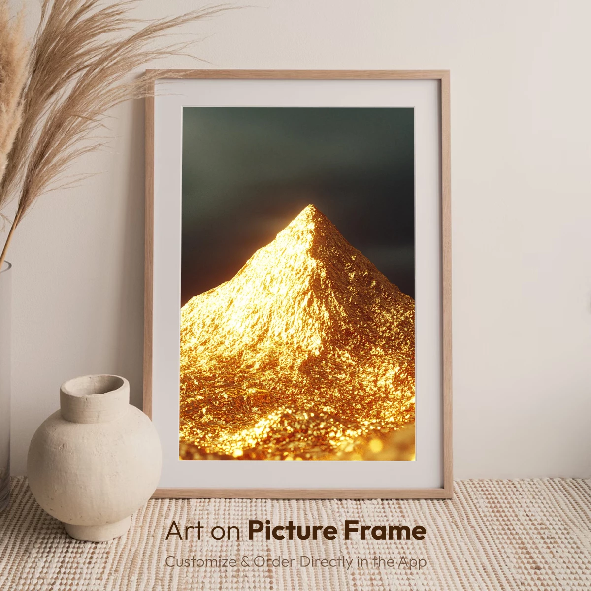 Golden Peak: Radiant Mountain Majesty - Image 7