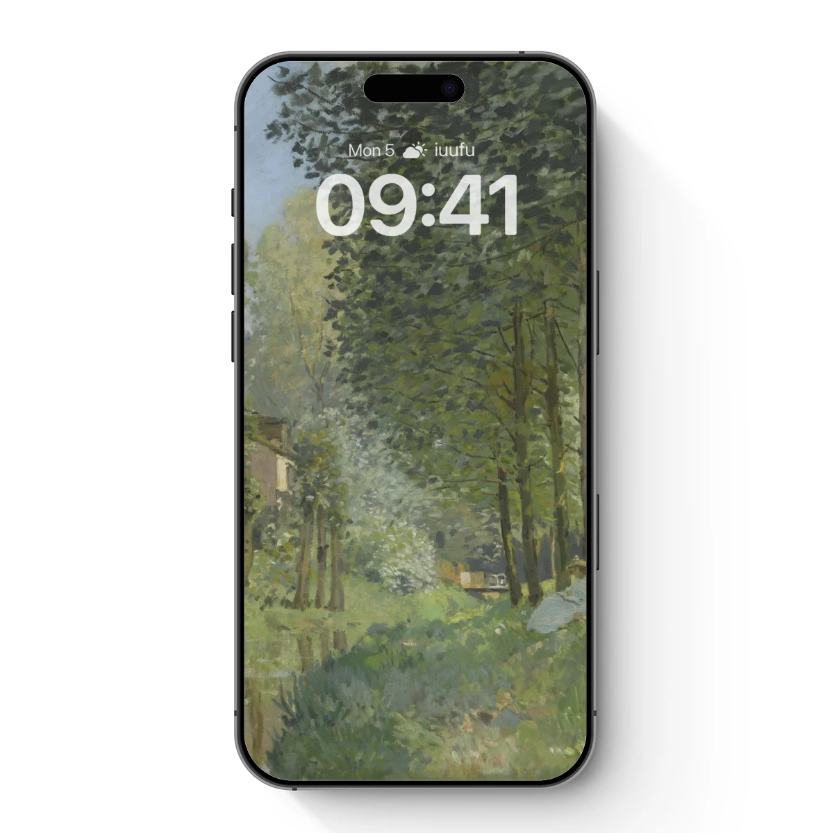 Impressionist Forest Retreat: Serene Solitude by Sisley