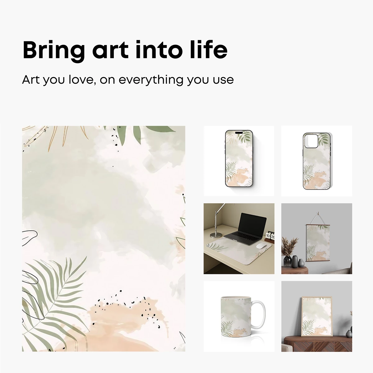 Ethereal Leaf Whispers