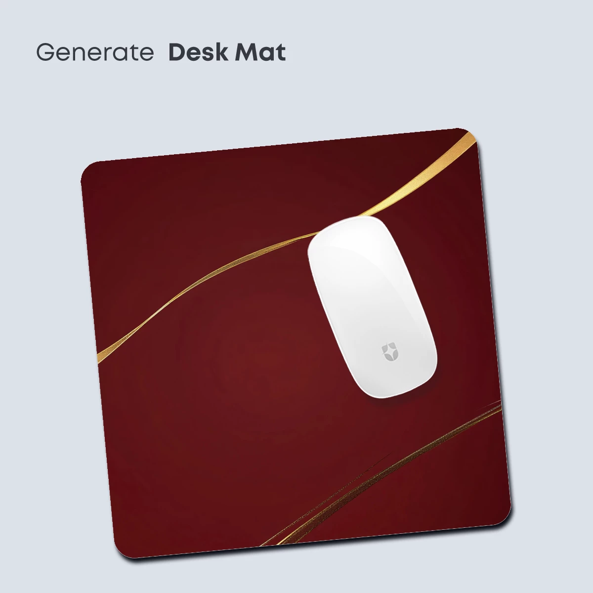 Elegant Gold Waves on Deep Red Canvas - Image 4