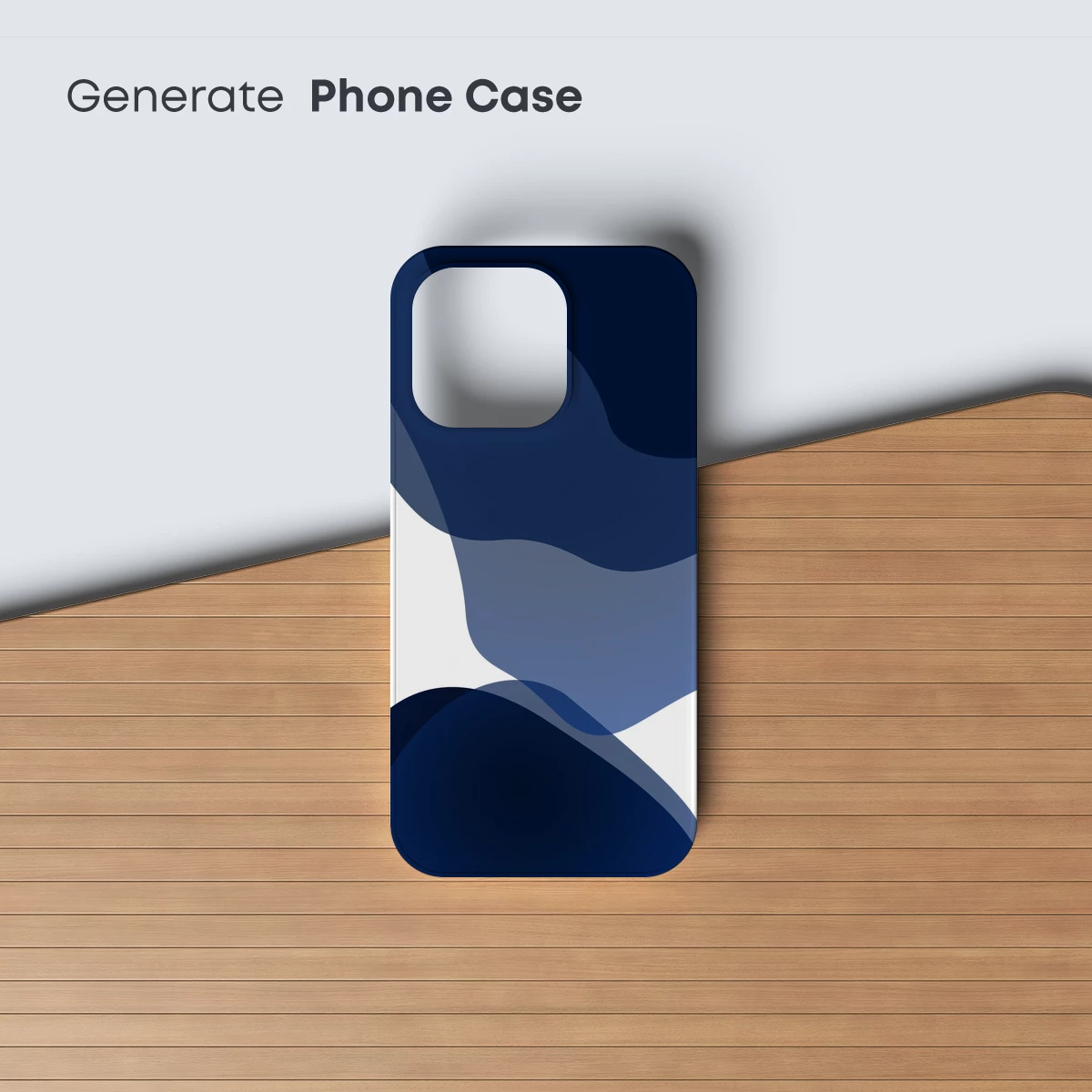 Fluid Blue Elegance: Abstract Waves in Harmony - Image 3