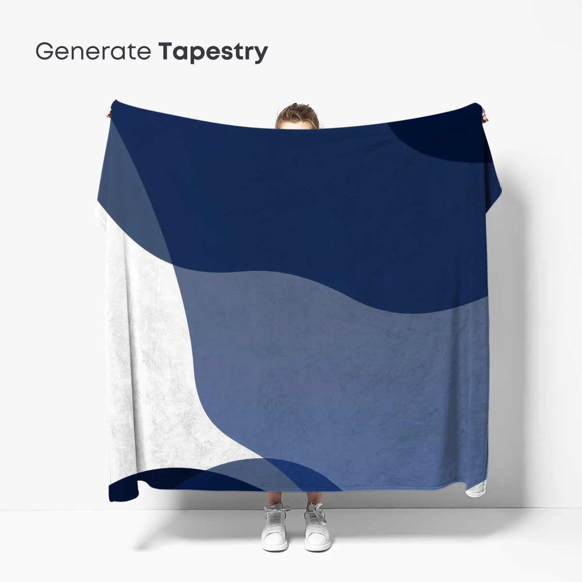 Fluid Blue Elegance: Abstract Waves in Harmony - Image 5