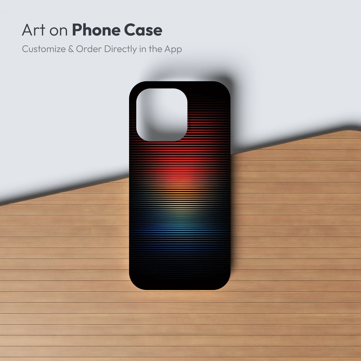 Gradient Stripes: A Symphony of Light and Shadow - Image 3