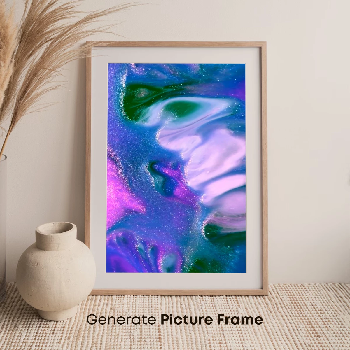 Galactic Swirl Symphony: Cosmic Colors in Motion - Image 7