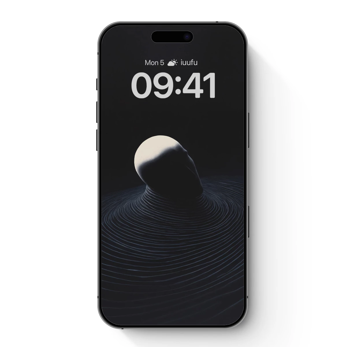 Ethereal Moonrise: A Spiral Odyssey