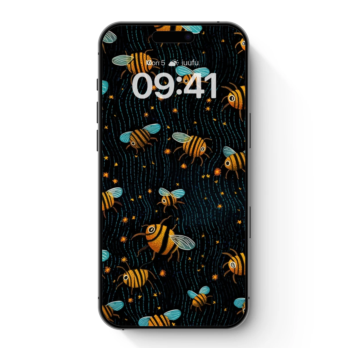 Bee Symphony: Vibrant Hive in Motion