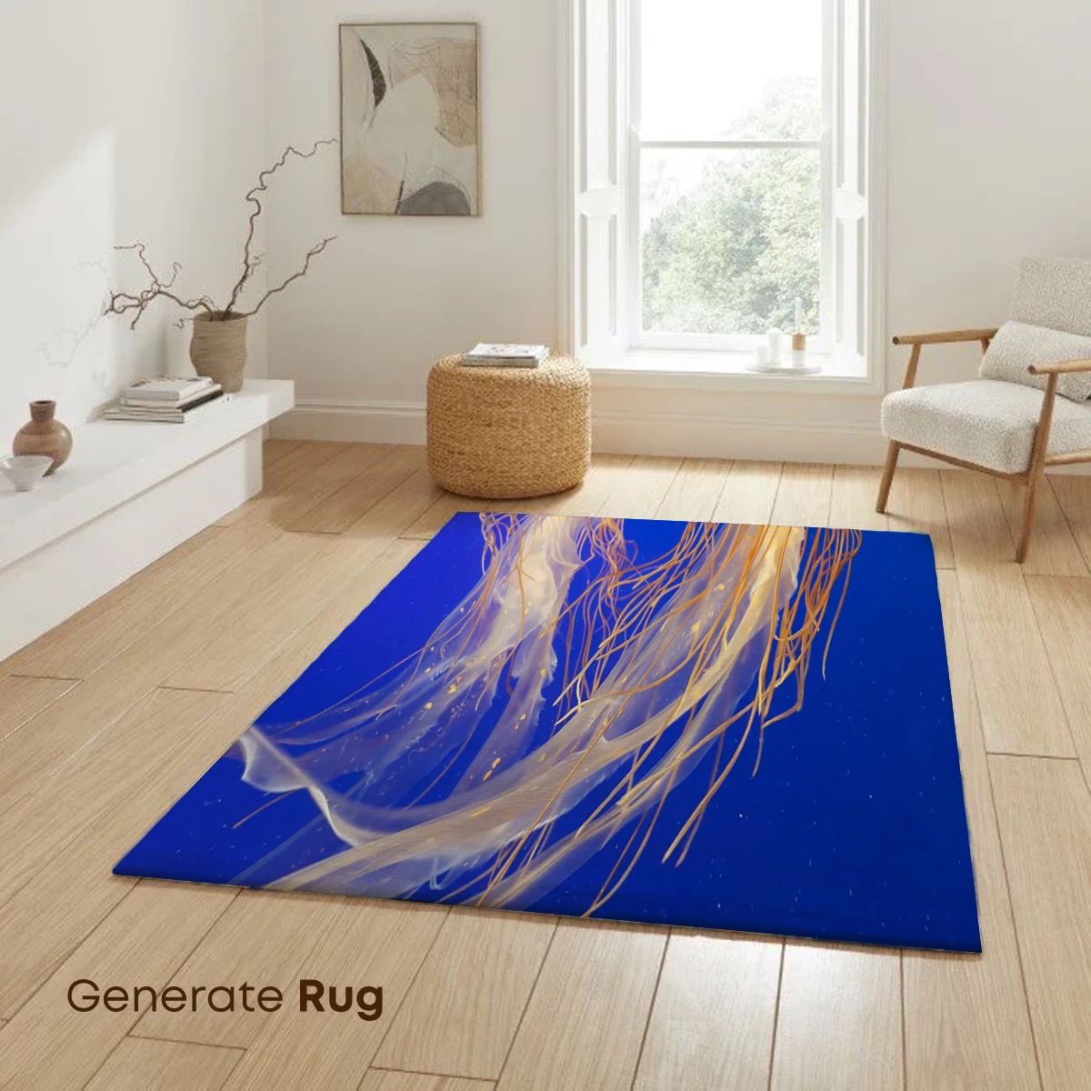 Dancing Jellyfish in Azure Depths - Image 6