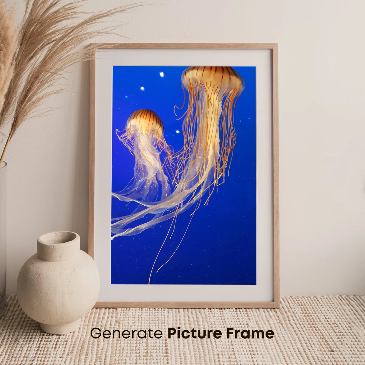 Dancing Jellyfish in Azure Depths - Image 7