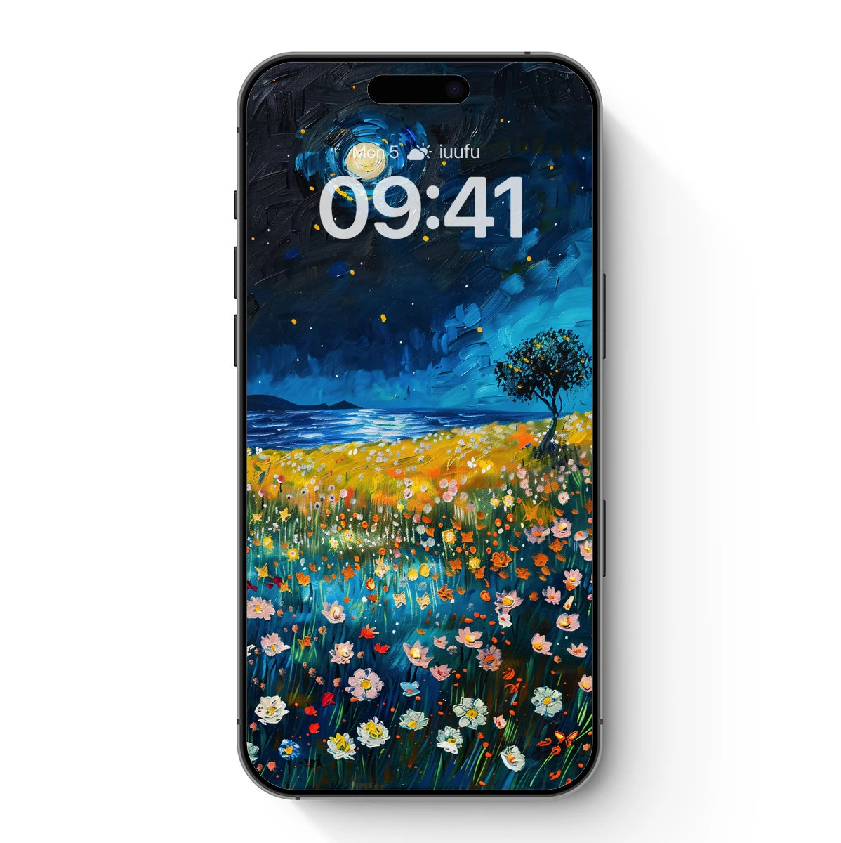 Moonlit Floral Symphony