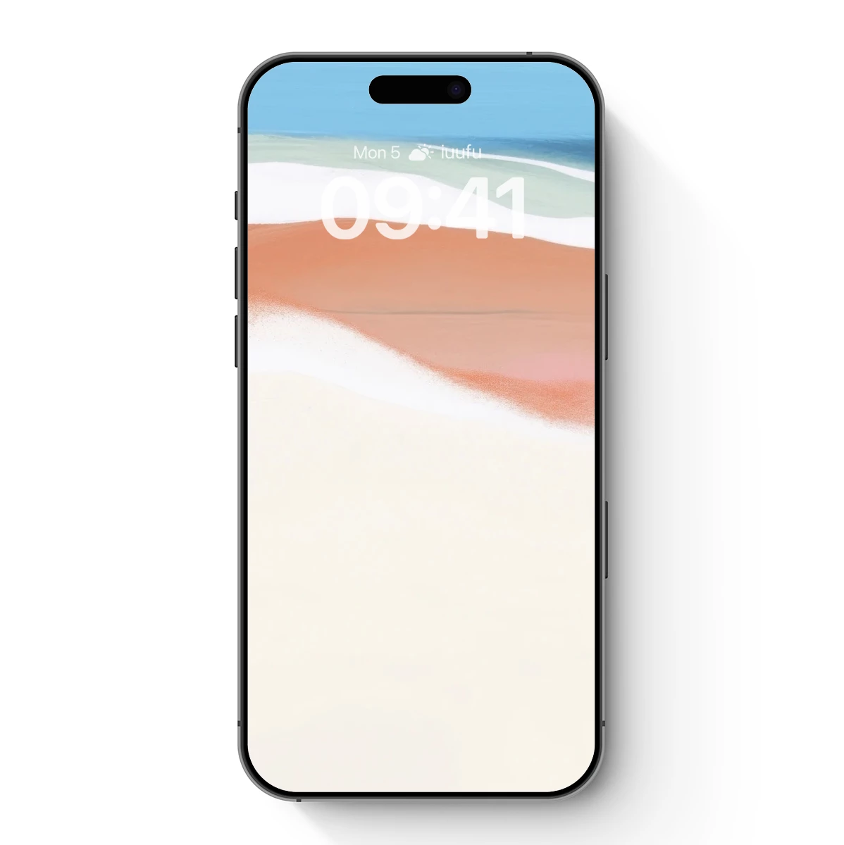 Desert Dunes in Coral Hues