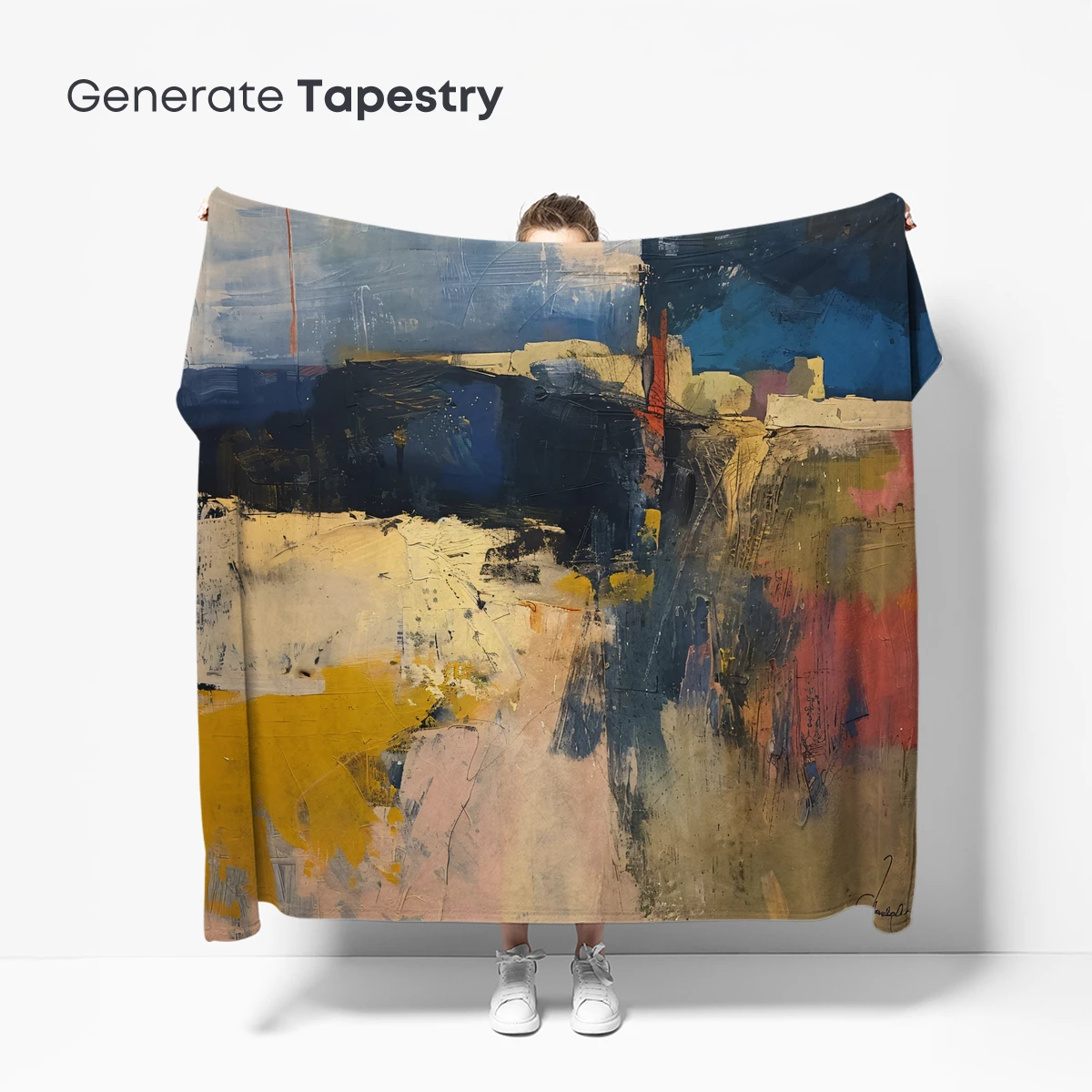 Abstract Canvas Symphony: Bold Strokes and Color Fusion - Image 5