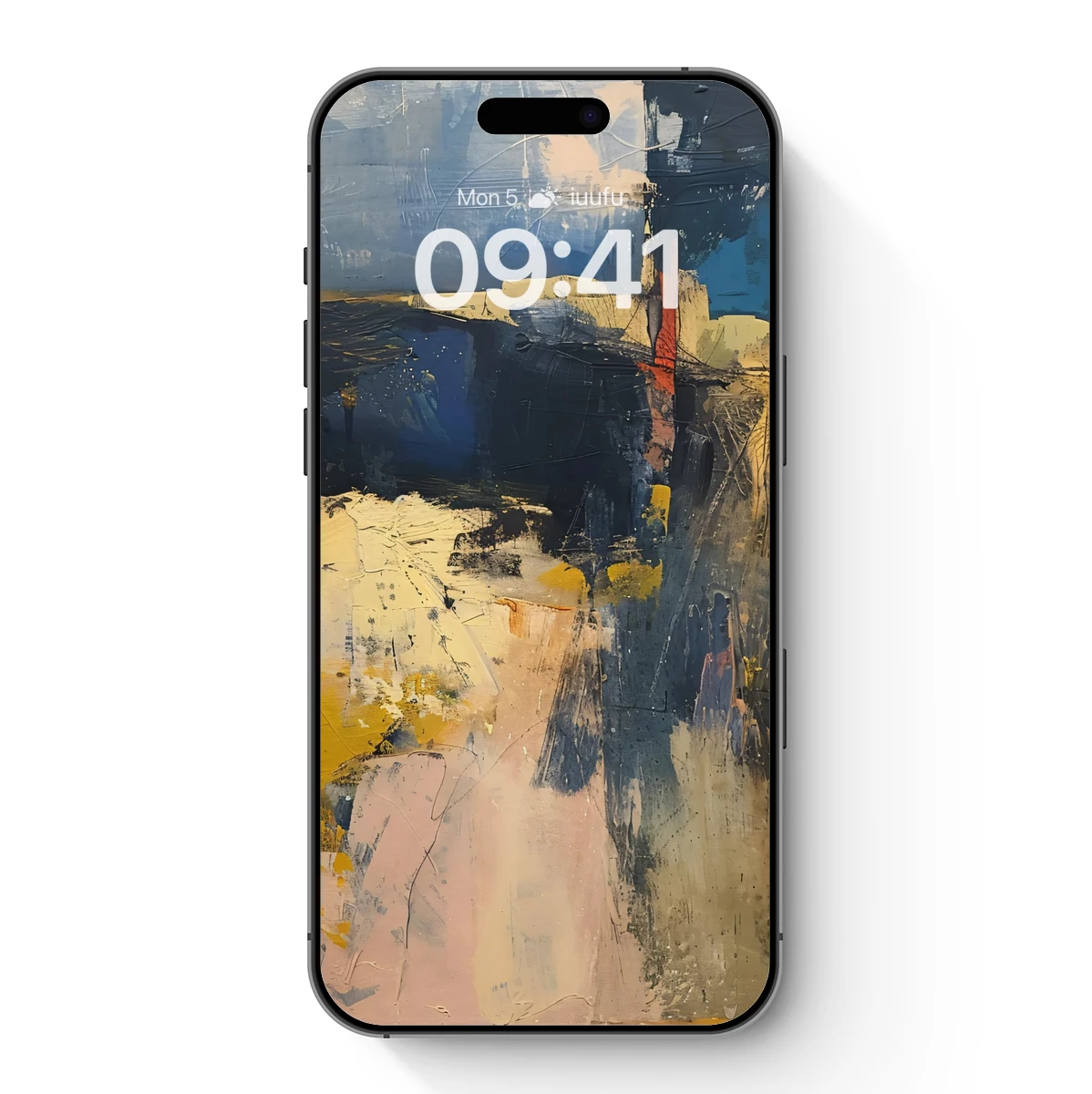 Abstract Canvas Symphony: Bold Strokes and Color Fusion