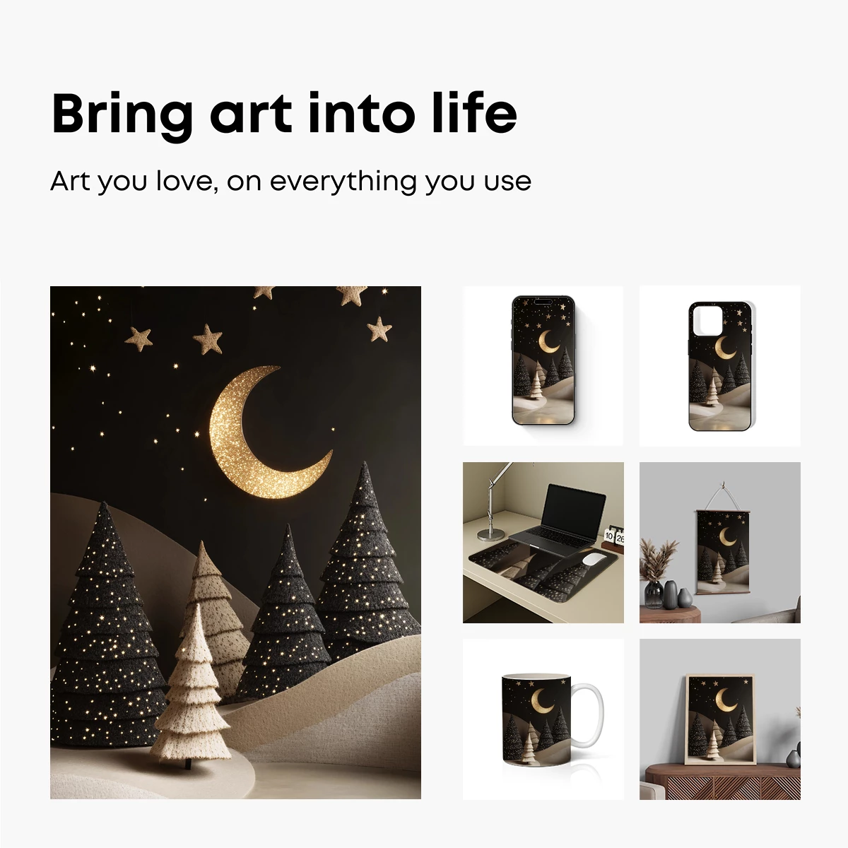 Enchanted Moonlit Forest - Image 2