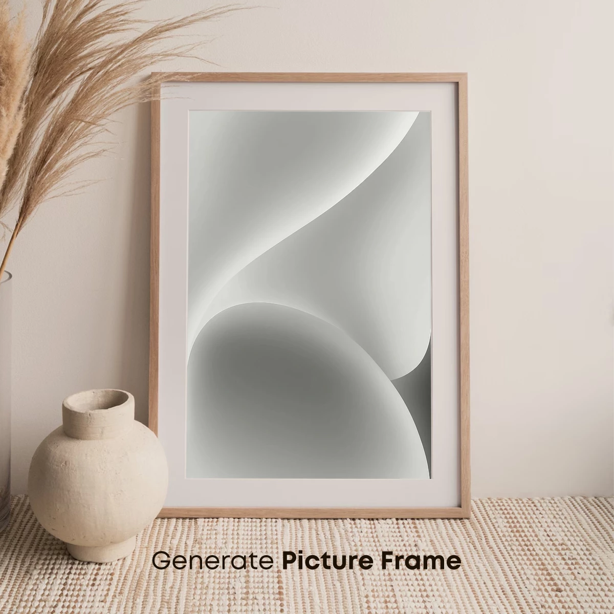 Ethereal Curves: A Study in Monochrome Flow - Image 7