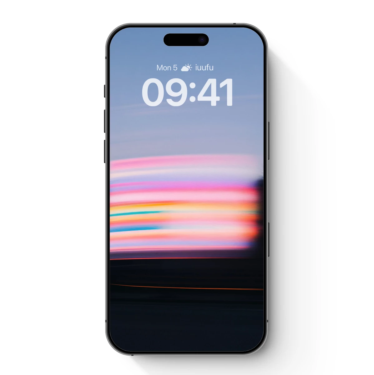 Blurred Neon Symphony: Urban Light Trails