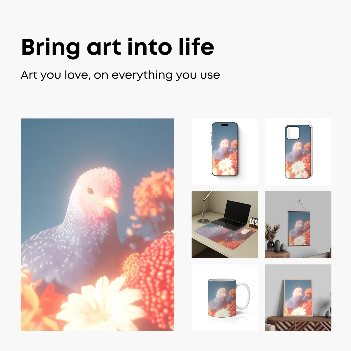 Enchanted Feathered Bloom - Image 2