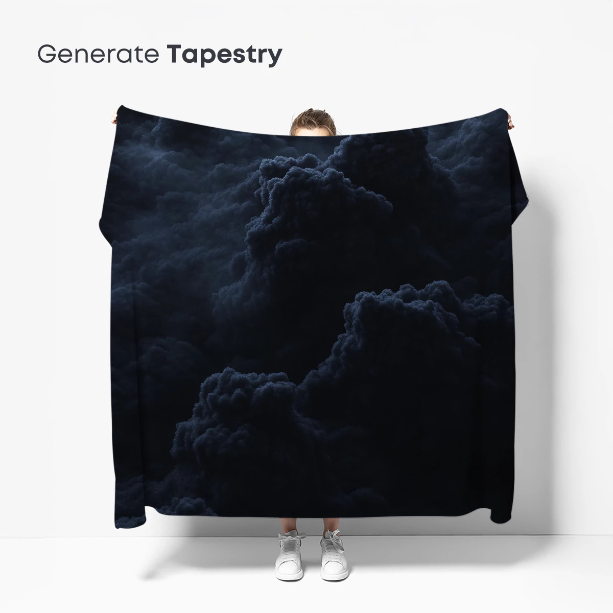 Above the Storm: Dark Clouds in Twilight - Image 5