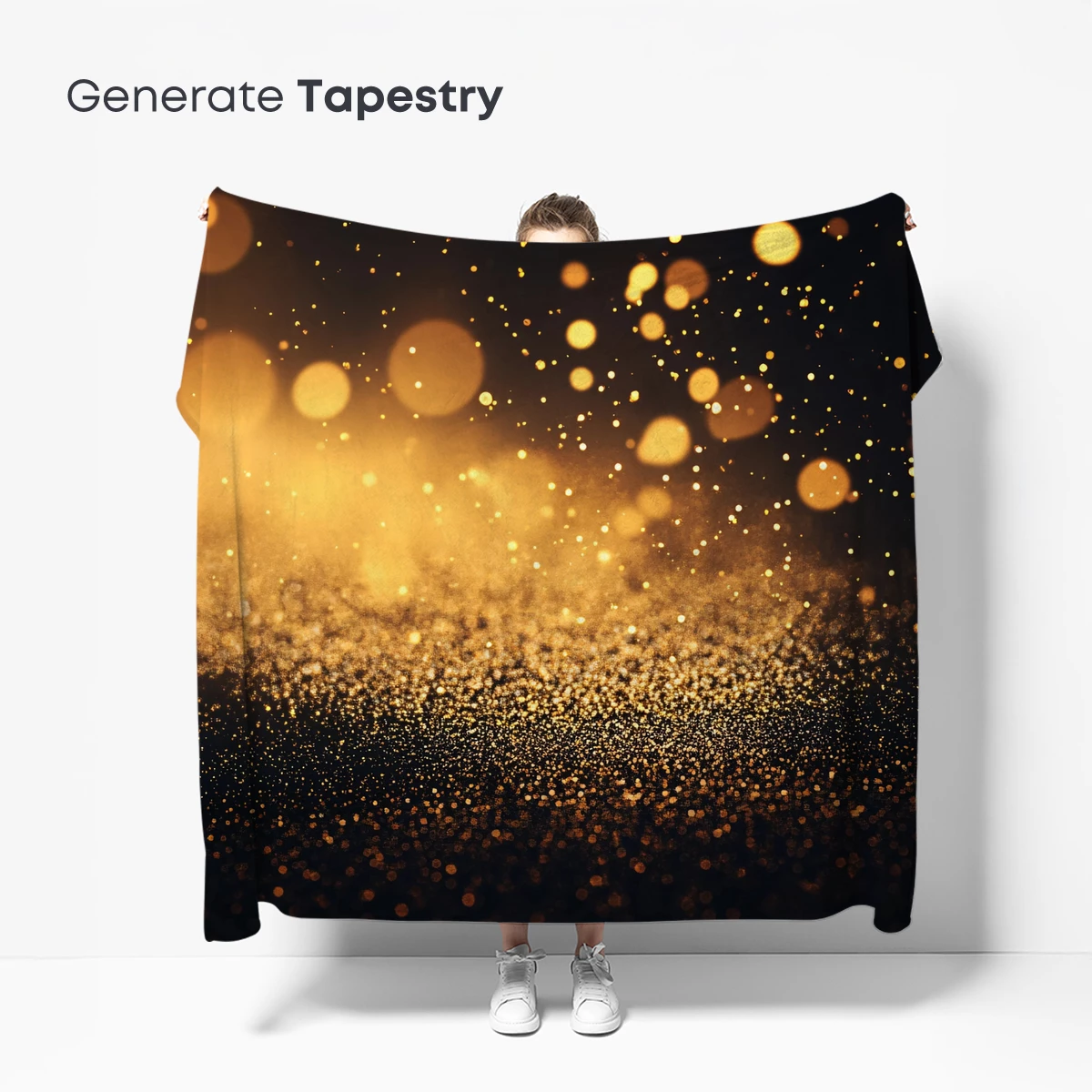 Golden Bokeh Elegance: A Symphony of Light - Image 5