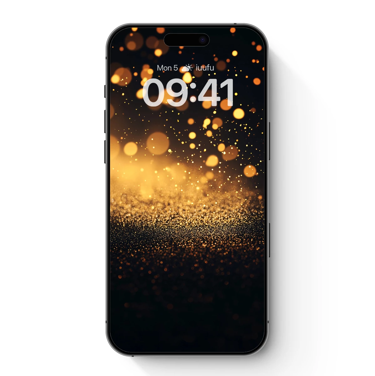 Golden Bokeh Elegance: A Symphony of Light