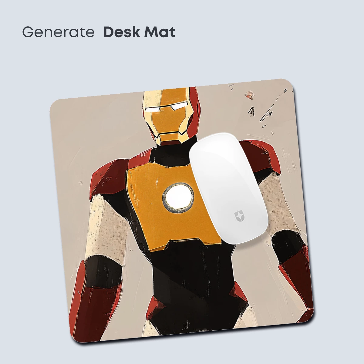 Iron Hero: Bold Armor in Abstract Artistry - Image 4