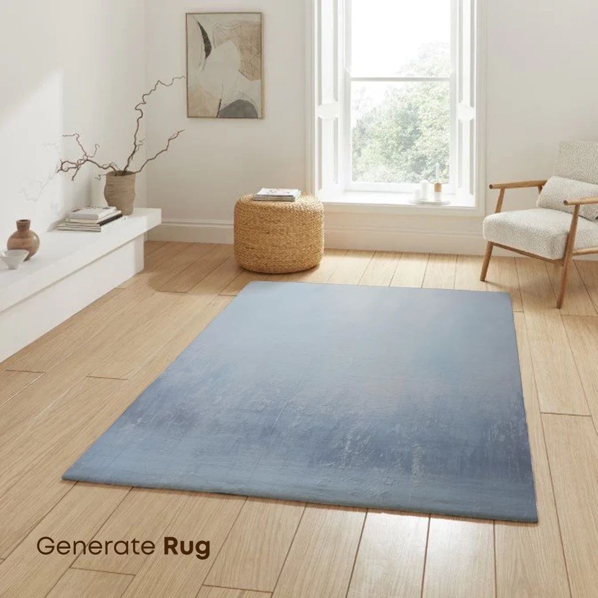 Frosty Silence: A Winter Wonderland in Haze - Image 6