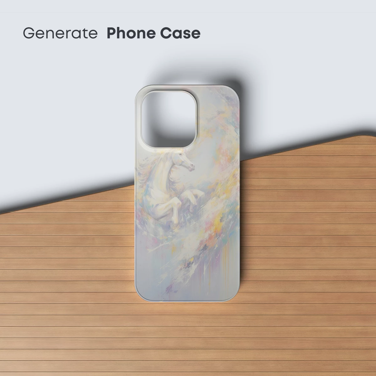 Ethereal Unicorn in Abstract Flight - Image 3