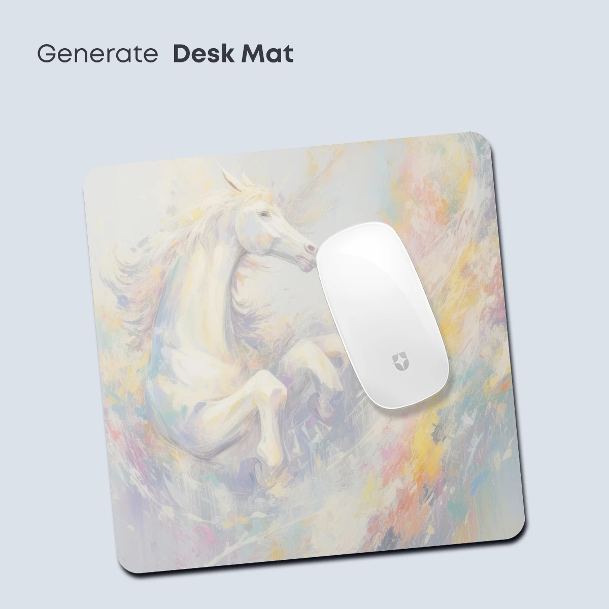 Ethereal Unicorn in Abstract Flight - Image 4