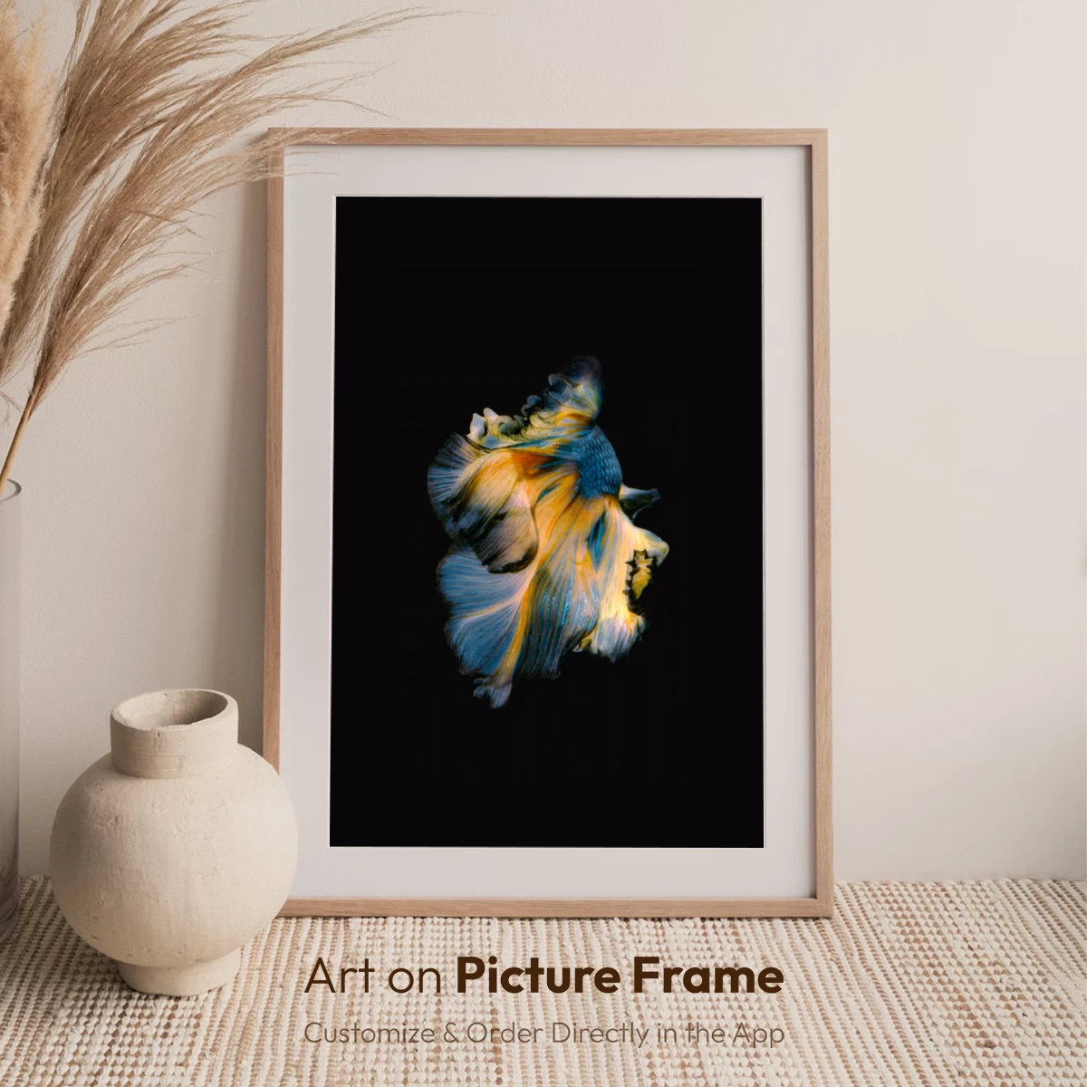 Ethereal Betta: Dance of Colors in Darkness - Image 7