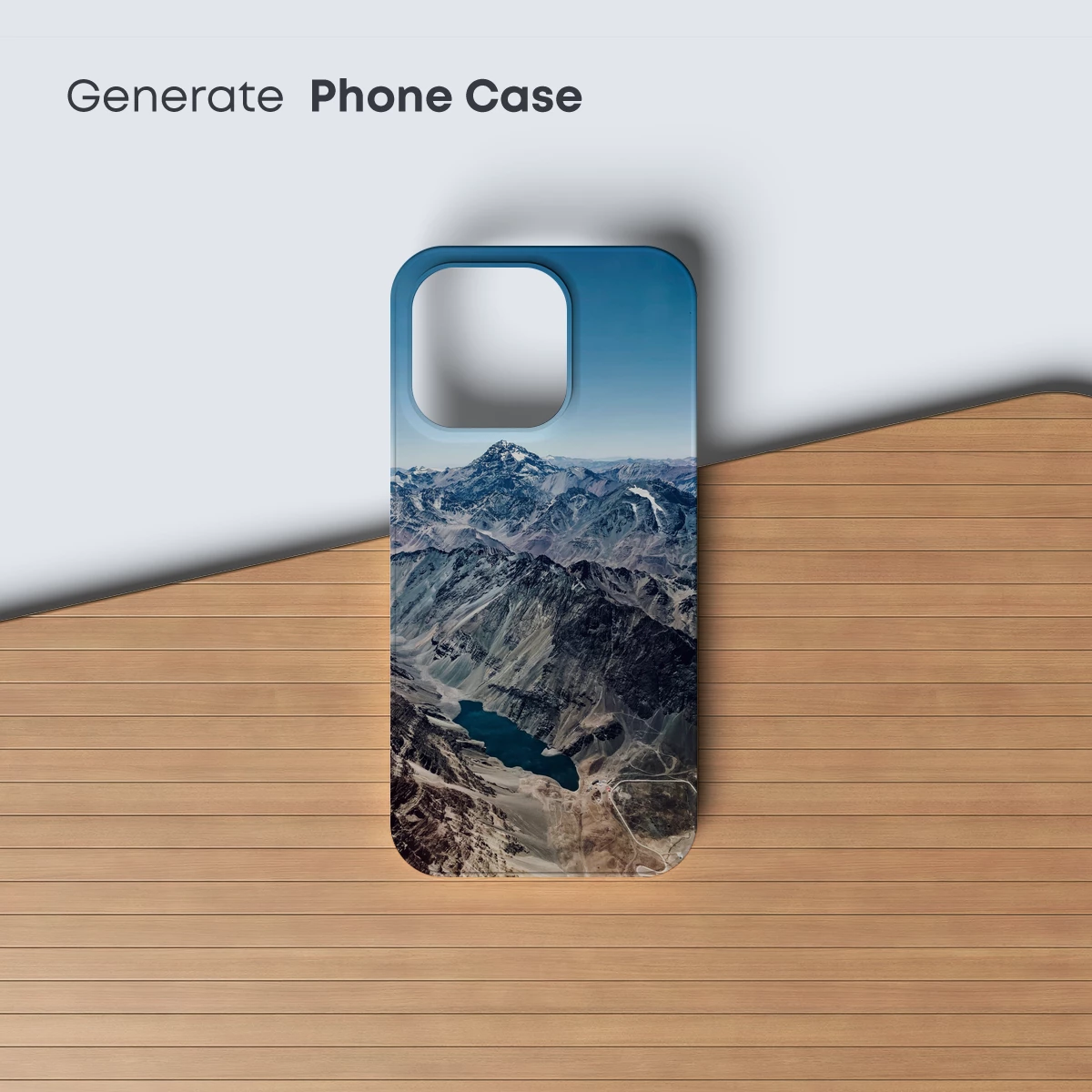 Eternal Mountain Serenity: Alpine Lake Majesty - Image 3