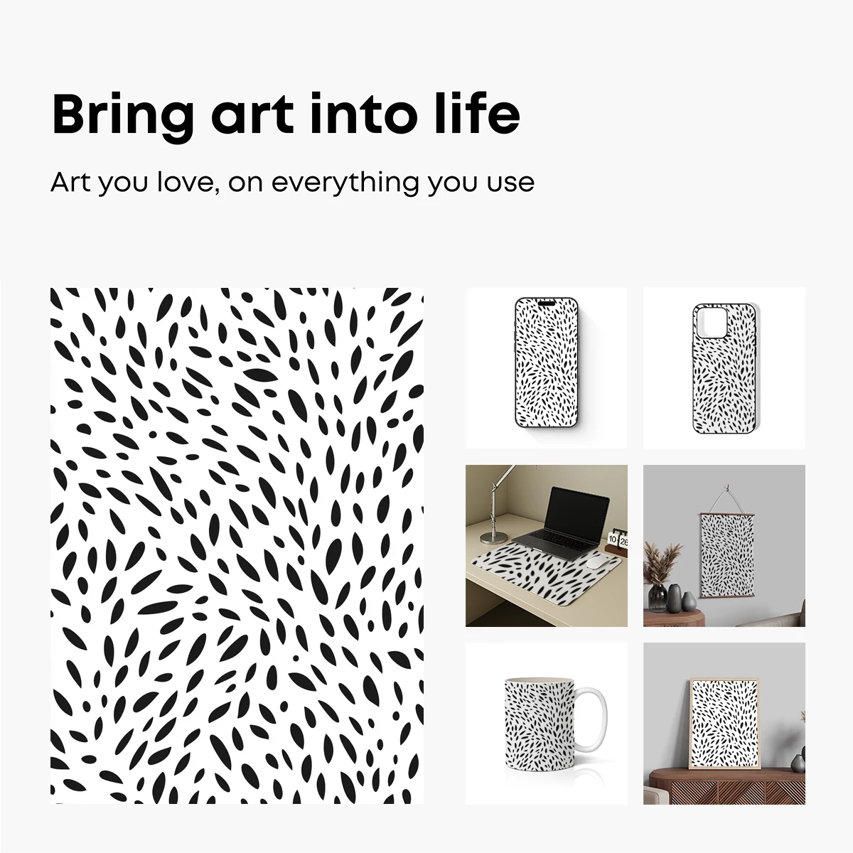 Dynamic Leaf Whirl: Abstract Nature's Dance - Image 2