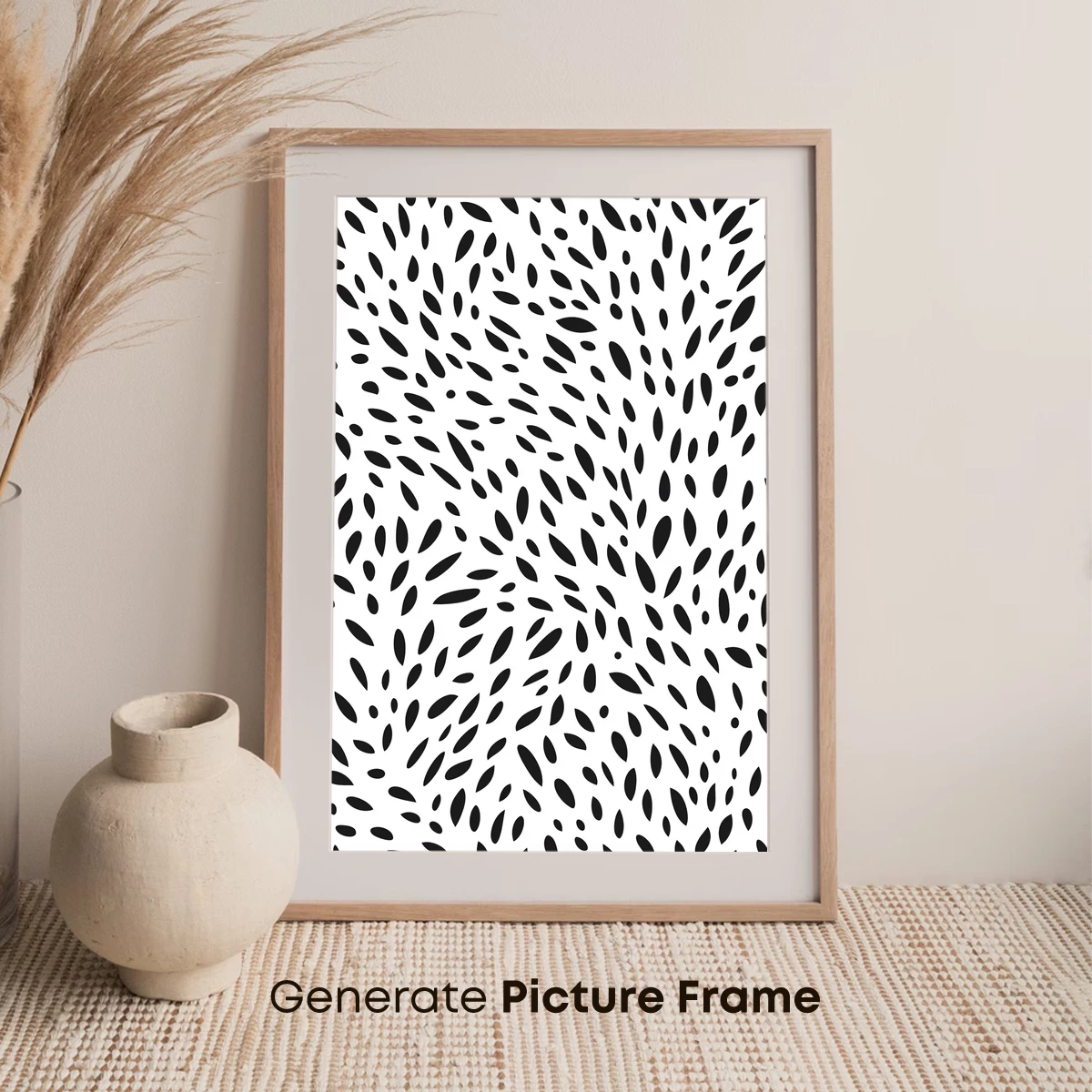 Dynamic Leaf Whirl: Abstract Nature's Dance - Image 7