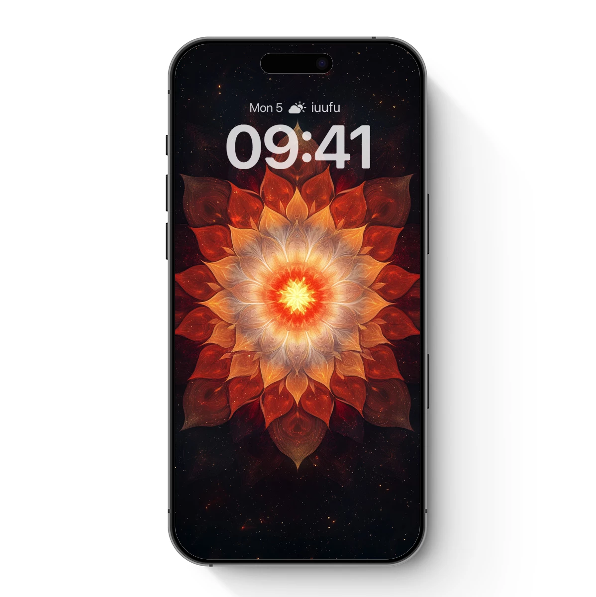 Cosmic Lotus Bloom: Radiant Mandala Art