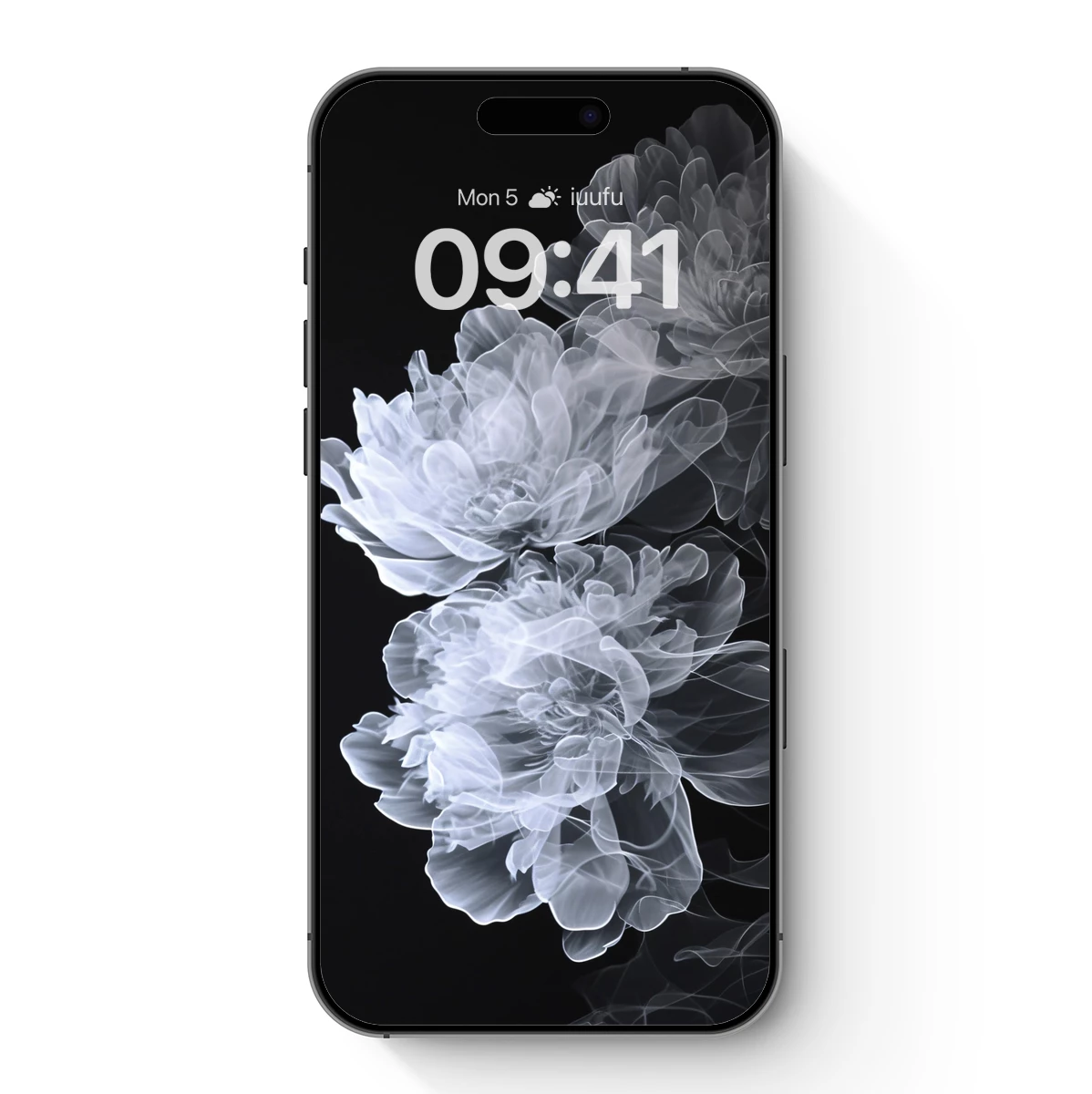 Ethereal Bloom: Ghostly Flowers in Monochrome