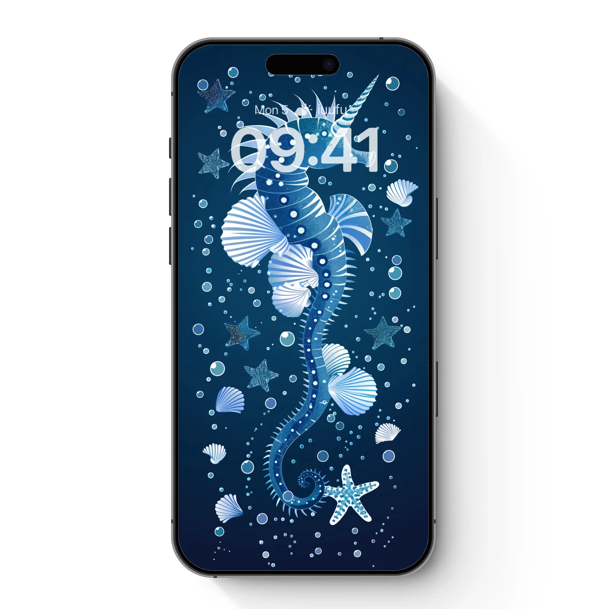 Enchanted Seahorse in Oceanic Dreams