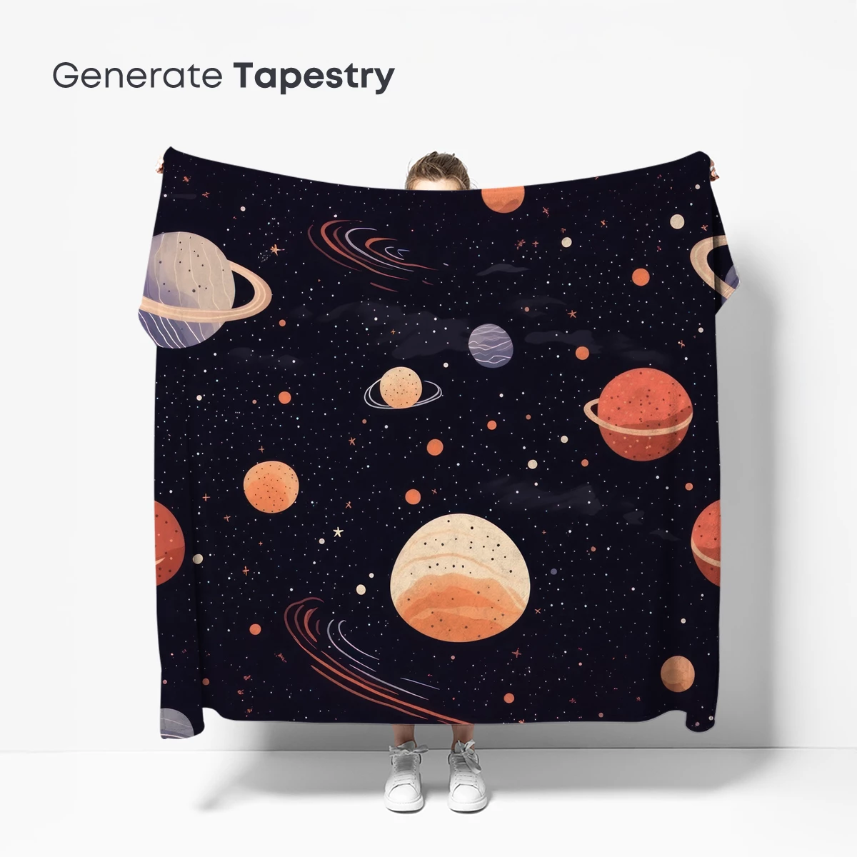 Cosmic Symphony: Whimsical Planets in Harmony - Image 5