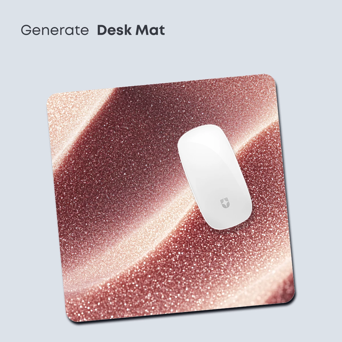 Glittering Rose Gold Waves - Image 4