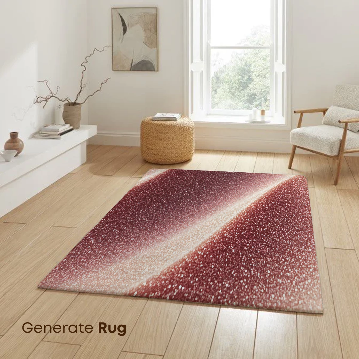 Glittering Rose Gold Waves - Image 6