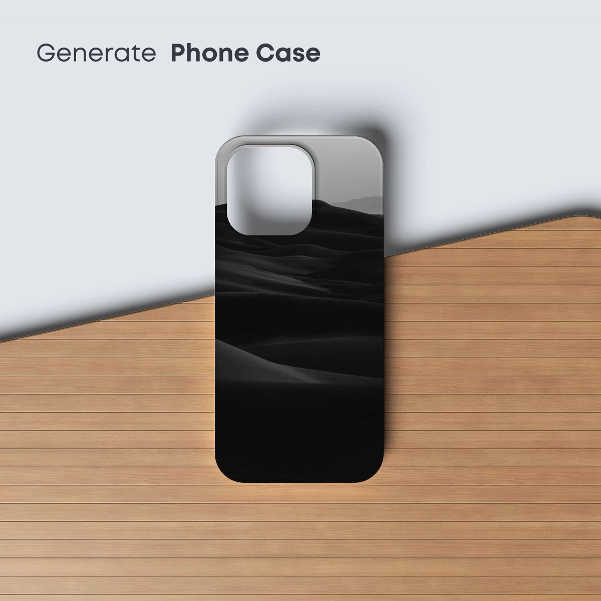 Eternal Sand Dunes: Monochrome Serenity - Image 3