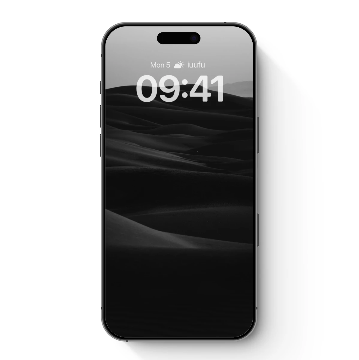 Eternal Sand Dunes: Monochrome Serenity