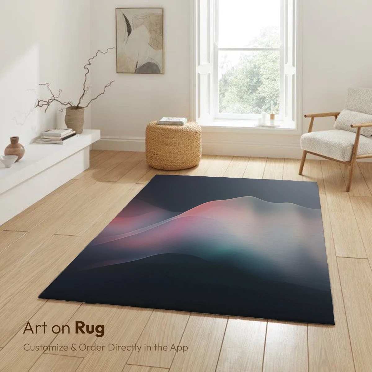 Ethereal Horizon: Gradient Waves in Motion - Image 6